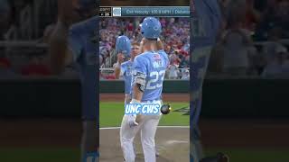 UNC Colin Hynek Home Run vs. Ole Miss in College World Series💣6/12/26 #ncaa #olemiss #unc #shorts