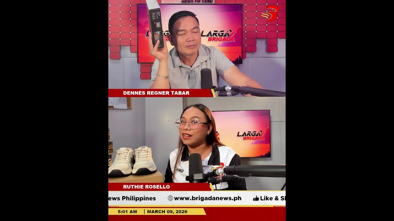 𝐋𝐀𝐑𝐆𝐀 𝐁𝐑𝐈𝐆𝐀𝐃𝐀 MARCH 09, 2026 | MONDAY 90.7 BRIGADA NEWS FM CEBU