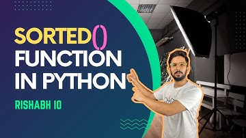 Sorted Function in Python | Python Built in Functions | Learn Python