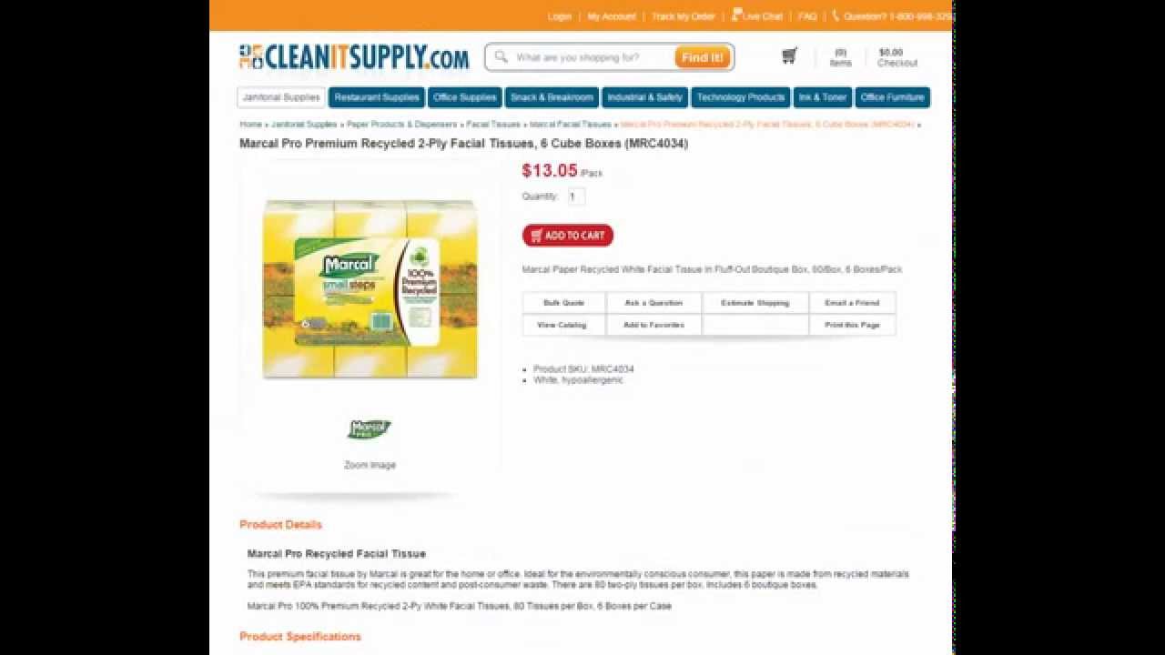 Marcal Tissue | Marcal Facial Tissues | Aspen Facial Tissues