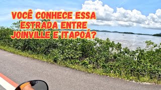 Como e a estrada entre Joinville e Itapoa sem pegar a BR 101 motovlog vidademoto