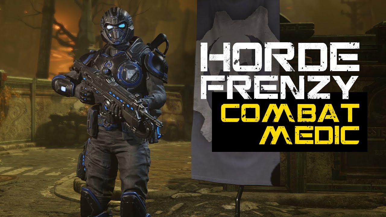 Gears 5 Horde Frenzy in Exhibit as Combat Medic