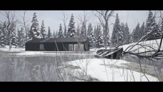 Unreal engine 4 ArchViz : winter house