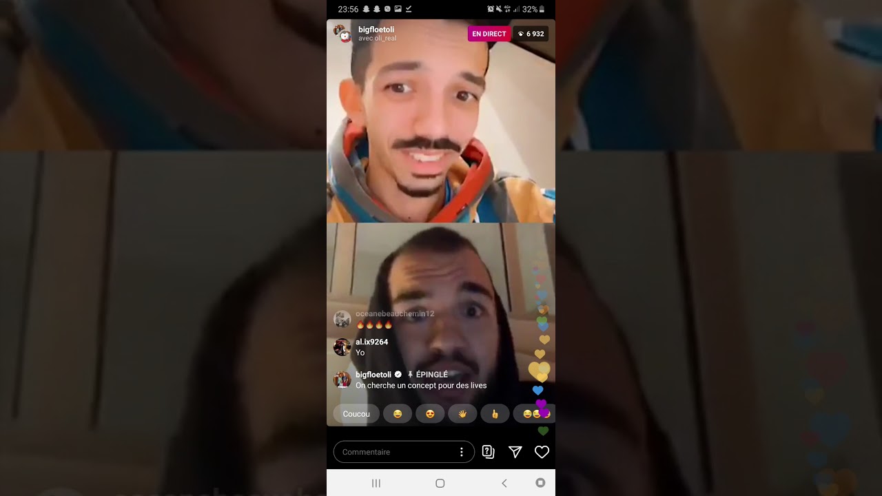 FREESTYLE EN LIVE INSTA - BIGFLO ET OLI (EXCLUSIVITÉ)