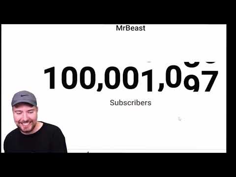 MRBEAST HITS 100 MILLION SUBSCRIBERS!!