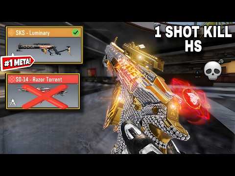 The Sks Is Back In The Meta, And This Is The Meta Gunsmith Build In Codm.