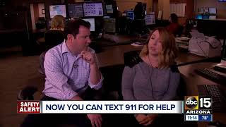 Texting 911 now available in Maricopa County