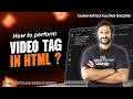 Kaashiv Infotech Full Stack Developer - What is Video tag in HTML ? #kaashivinfotech