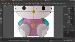 Modeling Hello Kitty Part 1 (Setting Up and Making the Body)
