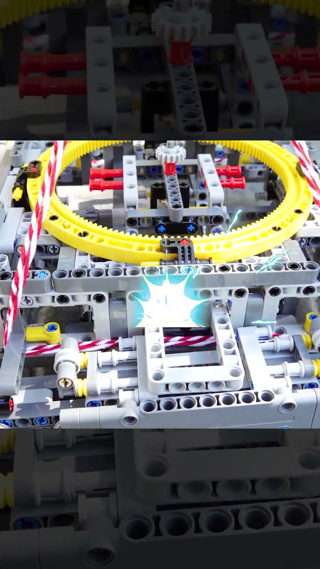 Assembly Excavator Block Toy Lego Technic #shorts