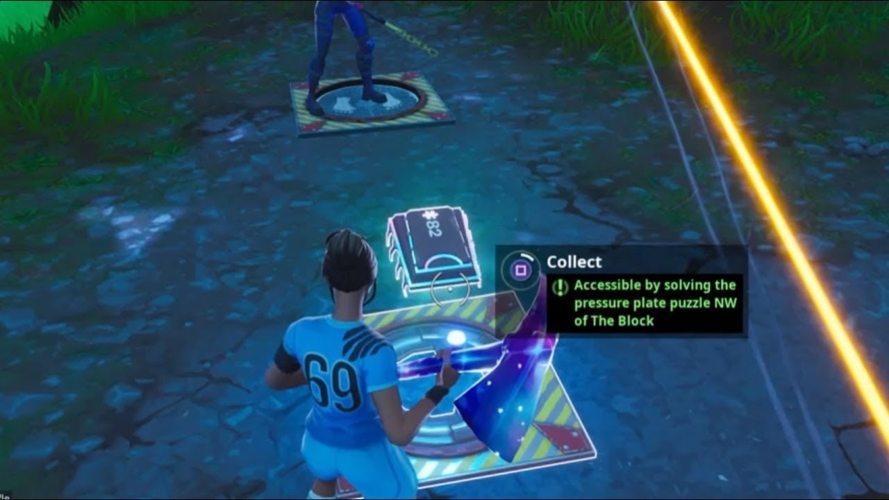 Fortbyte Challenge #82 - Accessible by solving the Pressure Plate Puzzle NW of The Block Guide