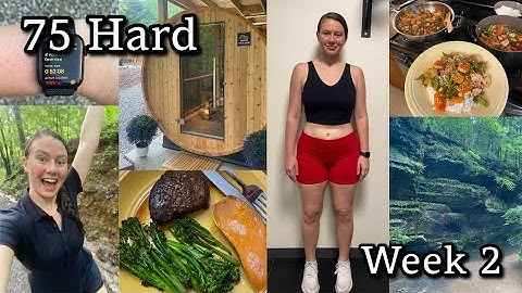 Surviving 75 Hard Week 2: New Recipes, Hiking & Getting Stuck in a Storm! (I Struggled on Vacation)