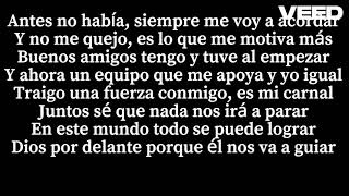 Dios Por Delante - Hermanos Espinoza (BLACK SCREEN LETRA)