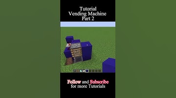 Vending Machine Part 2 #minecraft #fypシ #game #minecrafttutorial #fyp #minecraftanimation #tutorial