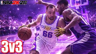 【NBA 2K26】ビンゴ当たれば100万VCがもらえる3on3のイベントでハゲ散らかしてみた