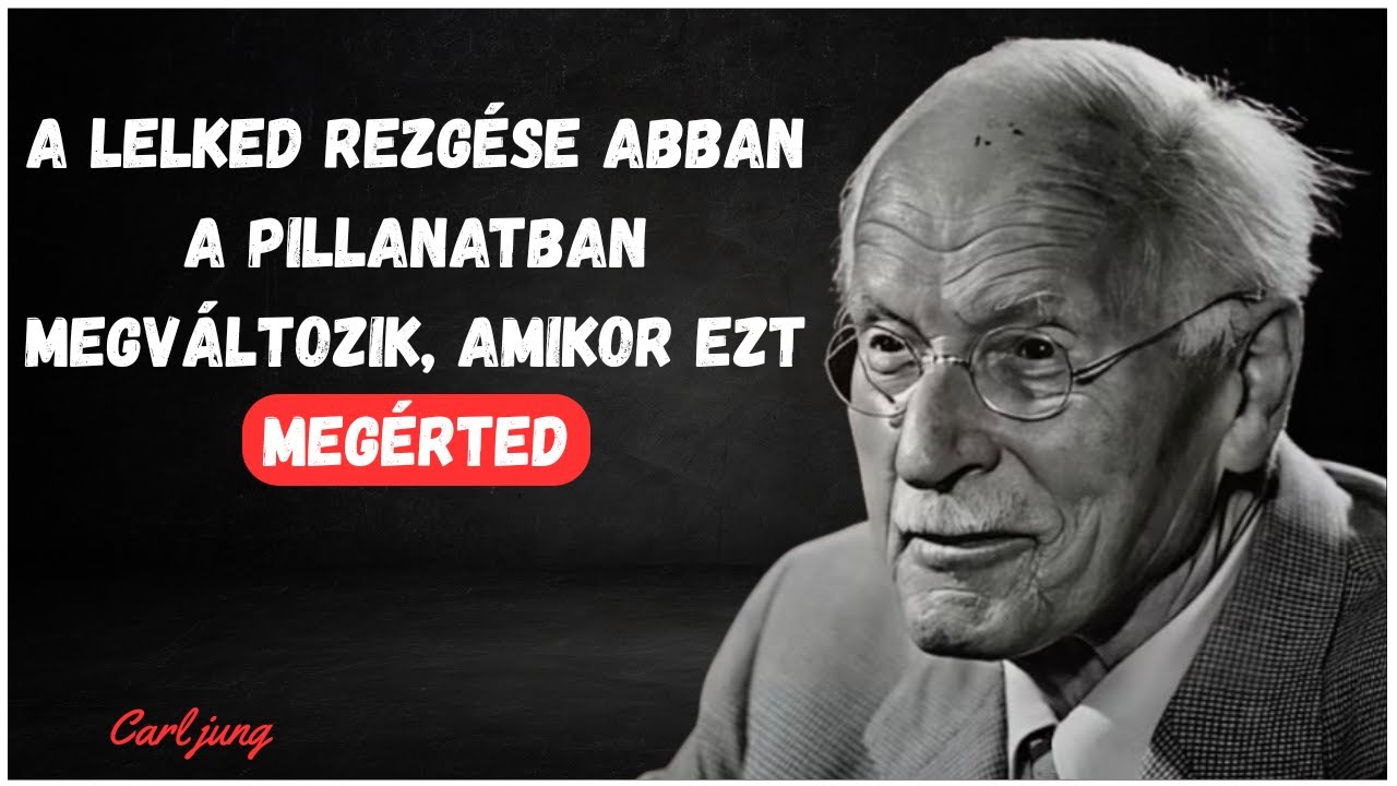 Carl Jung – A lelked rezgése abban a pillanatban megváltozik, amikor ezt megérted.