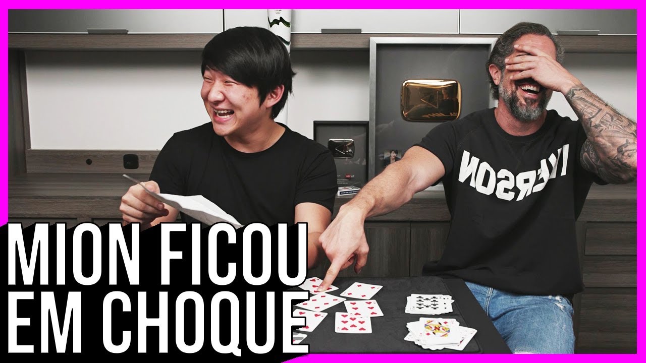 MÁGICA COM BARALHO NUNCA VISTA ANTES - FT. MARCOS MION