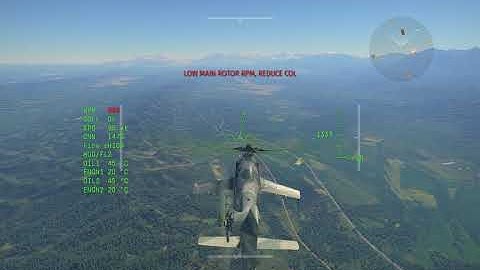 [WT] Autorotation - Helicopters in WT have a surprisingly good glide ratio