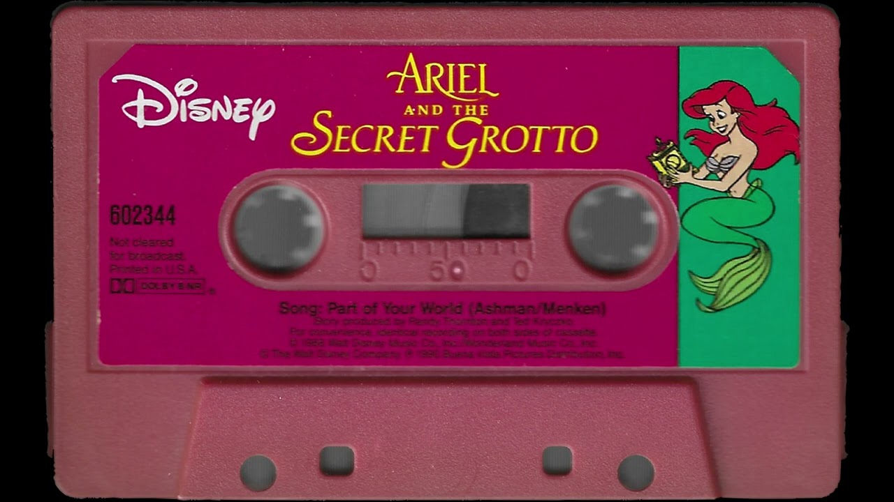 Disney's The Little Mermaid - Ariel and the Secret Grotto Audio Cassette
