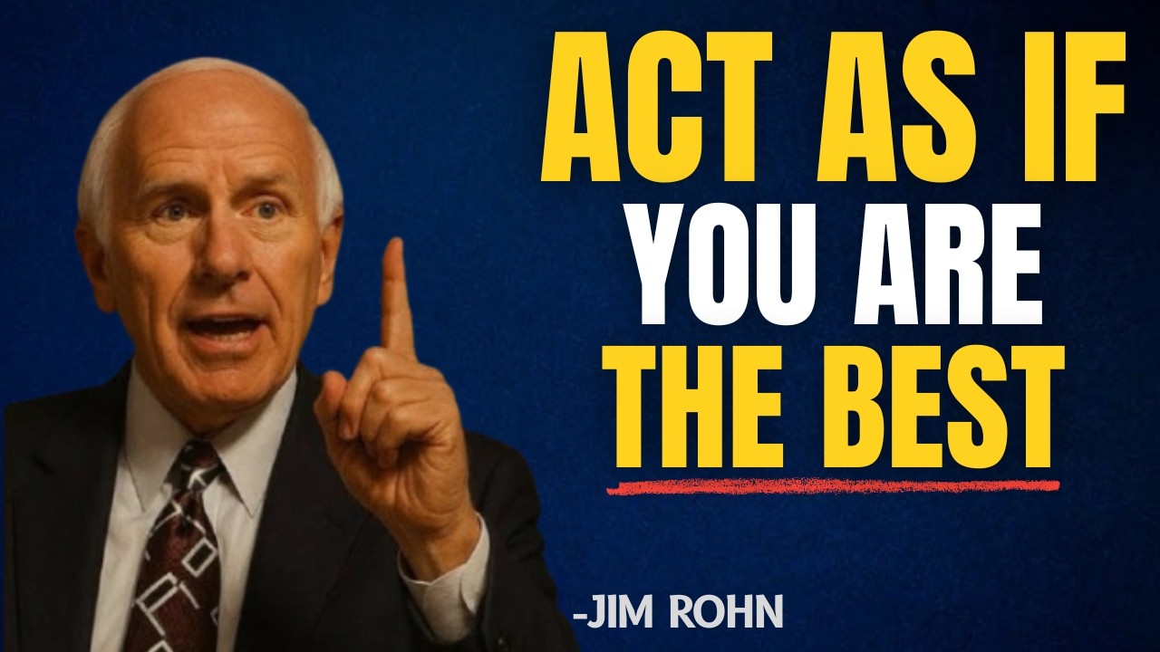 Act As If You Are the Best, No One Is Better Than You – Jim Rohn Motivation