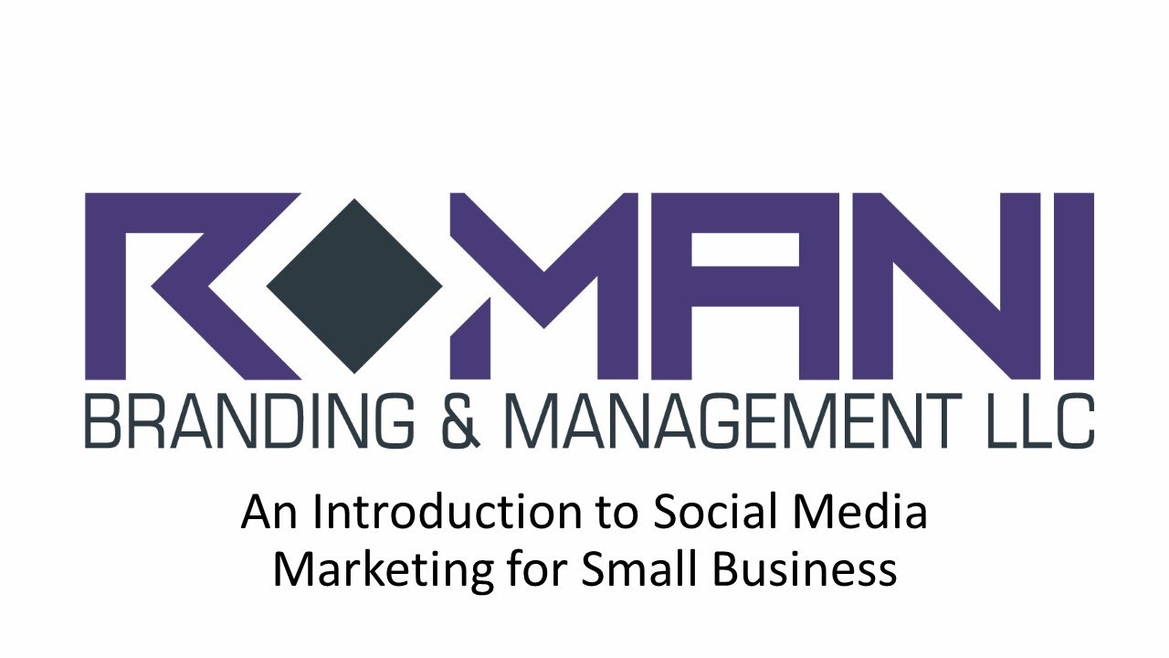 Introduction to Social Media for Small Business
