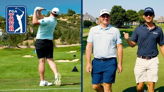 Sepp Straka talks equipment and strategy with Smylie Kaufman | FedExCup Playoffs