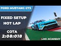 Le Mans Ultimate GT3 Setup &amp; Hot Lap | COTA | FORD MUSTANG Fixed Setup