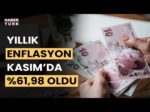 Son Dakika: Kasım ayı enflasyonu açıklandı!