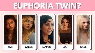Who’s Your EUPHORIA Twin? | Aesthetic Personality Quiz