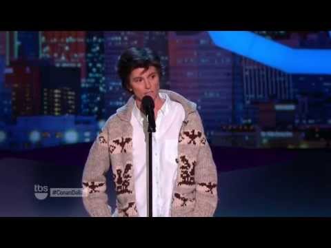 Tig Notaro jokes about her breast cancer on CONAN