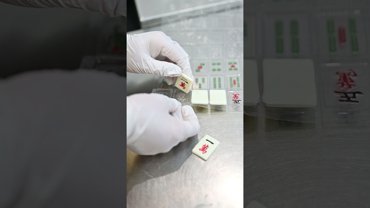 Develop an edible mahjong tile.