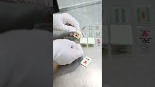 Develop an edible mahjong tile.