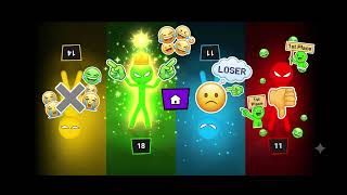 Ultimate Stickman Party Challenge! (1, 2, 3, 4 Player) - Part 1