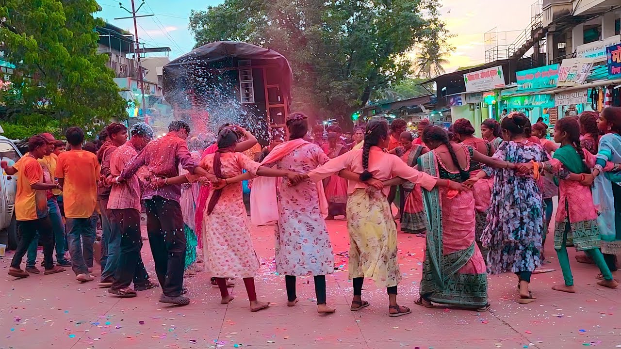 थंडा पेन यो त माजला 😜 Thandha Tarpa Music New Original 2025 | Vinit Dj Musical Party DNH 