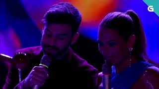 Agoney hablando Gallego y con la Quemaida en Luar, TVG (Galicia) 20-9-19