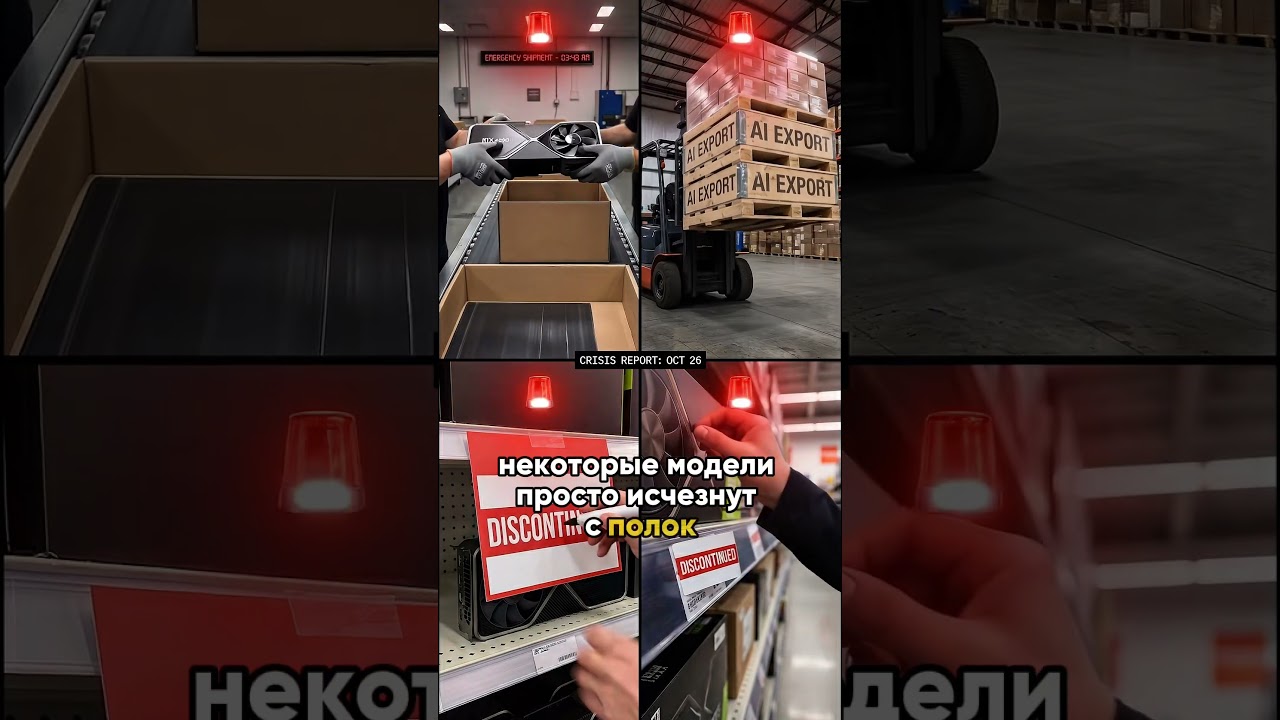 Кризис памяти: ИИ официально кинул геймеров