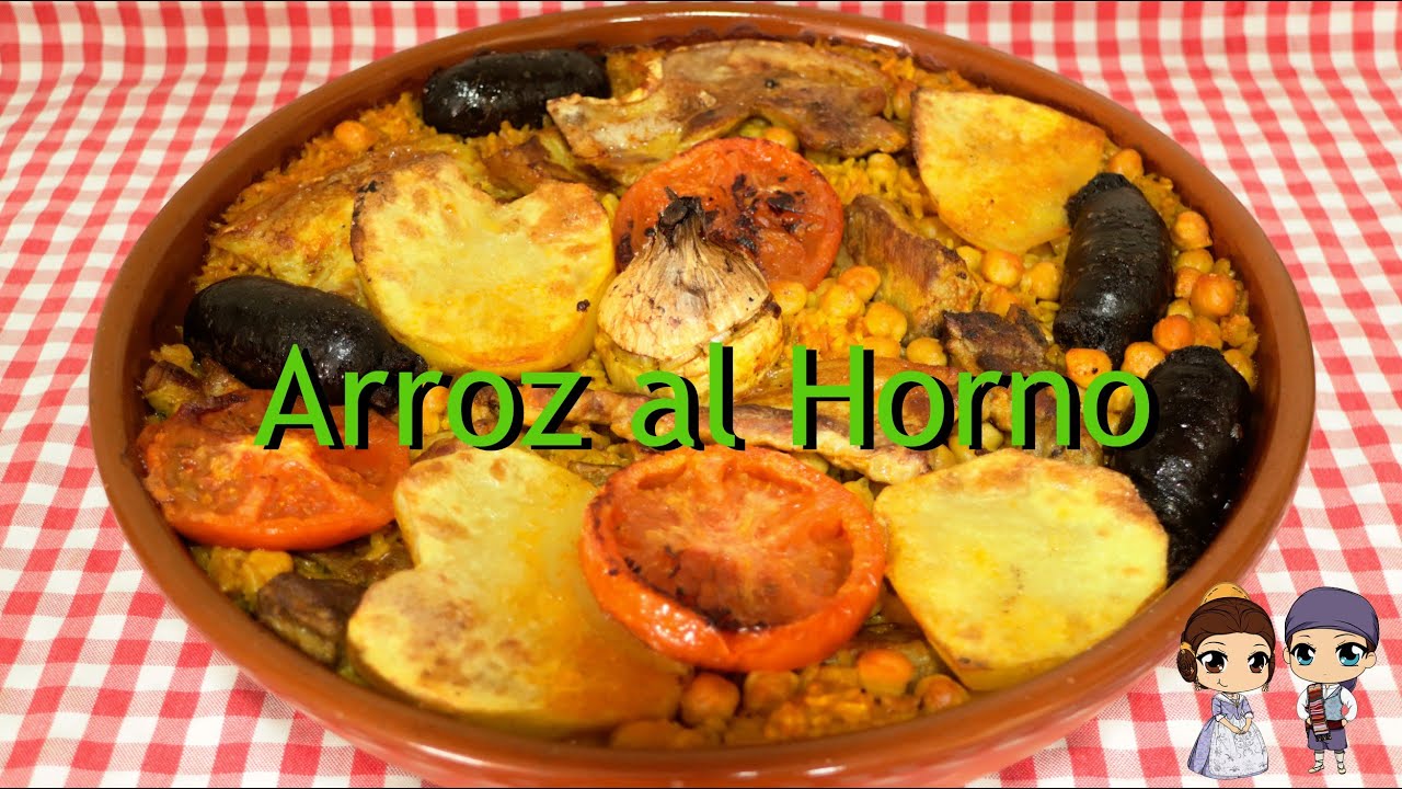Te enseño la auténtica receta valenciana de arroz al horno, paso a paso, fácil y riquísima 😋😋😋😋