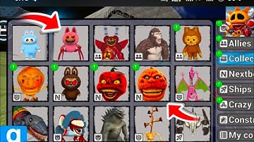 Sandbox in space updated new collection horror spider labubu tung tung tapes chasingnextbots