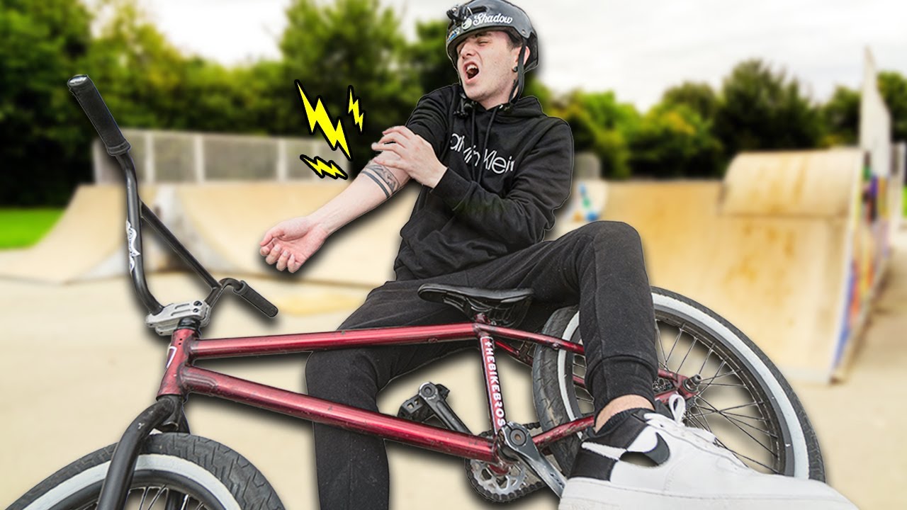 CUM MI-AM RUPT MÂNA !? (BMX PARKOUR)