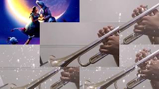 Naomi Scott - Speechless Trumpet Cover