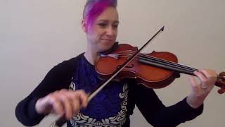 The Mill Wheel by Mary Cohen from violin study book Technique Takes Off, played by Kate Conway
