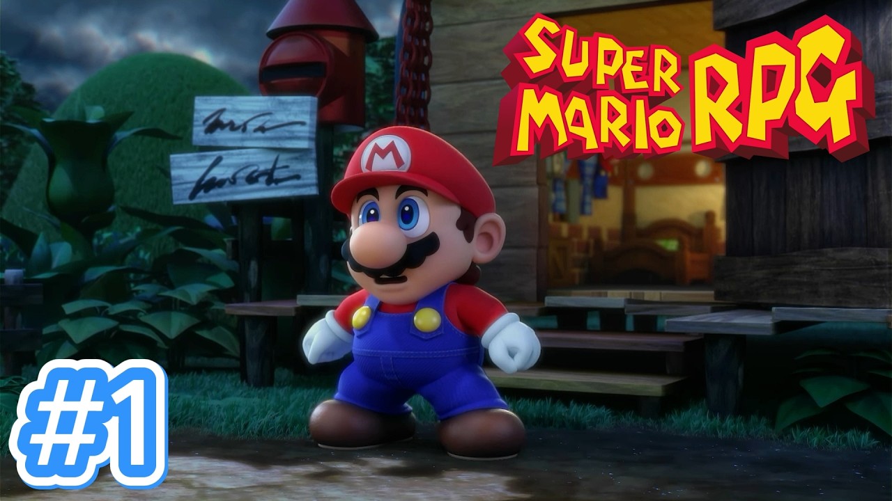 【スーパーマリオRPG】マリオシリーズ初のRPGのリメイク作品でまたしてもn回目のピーチ姫を助ける#1