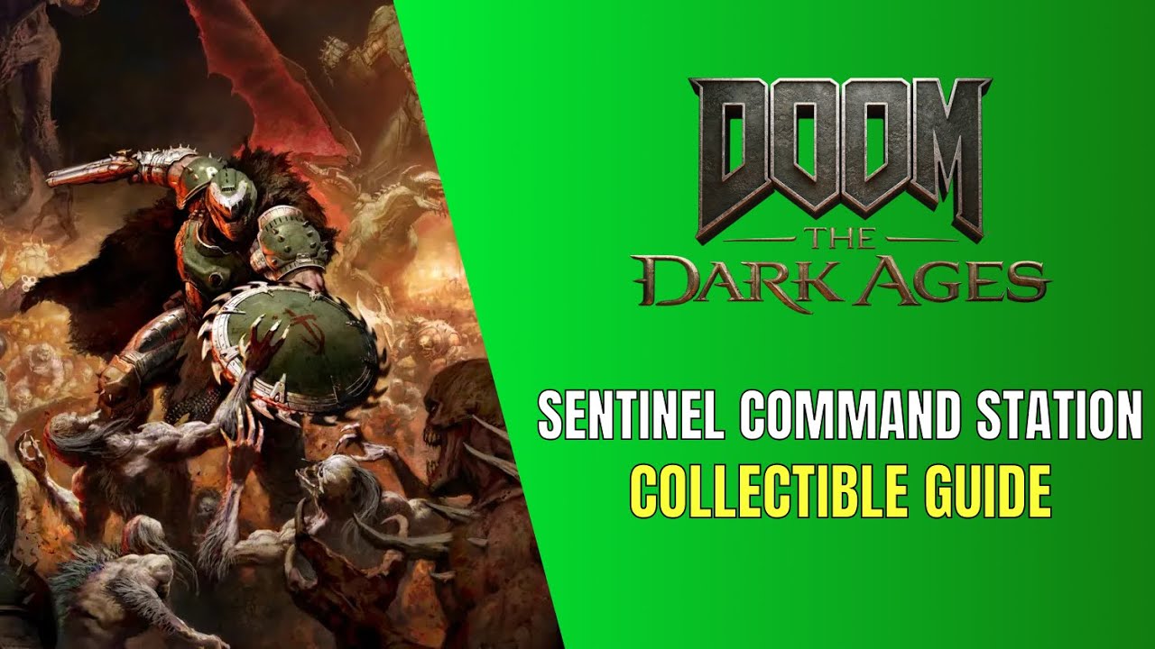 Doom: The Dark Ages Sentinel Command Station All Collectible Locations - 100% Guide