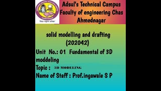 SOLID MODELING & DRAFTING_(SE)