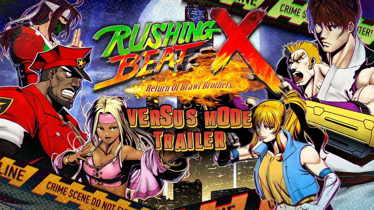 Friends Become Foes in All-New Update for RUSHING BEAT X: Return of Brawl Brothers!