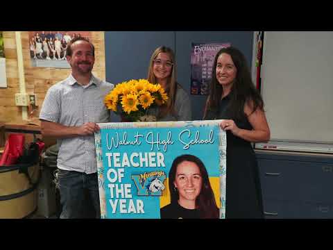 Tiffany Redcher: The 2022 Walnut High School Teacher of the Year