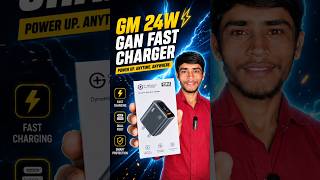 GM 24W GaN Charger ⚡ Fast Charging for iPhone &amp; Android | Best Charger Under ₹500