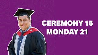 Aston University Graduation 2025 – Ceremony 15 - Monday 21