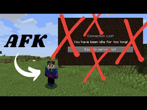 How To AFK In An Aternos Server | Easy | Very Easy | Yeah Its Easy