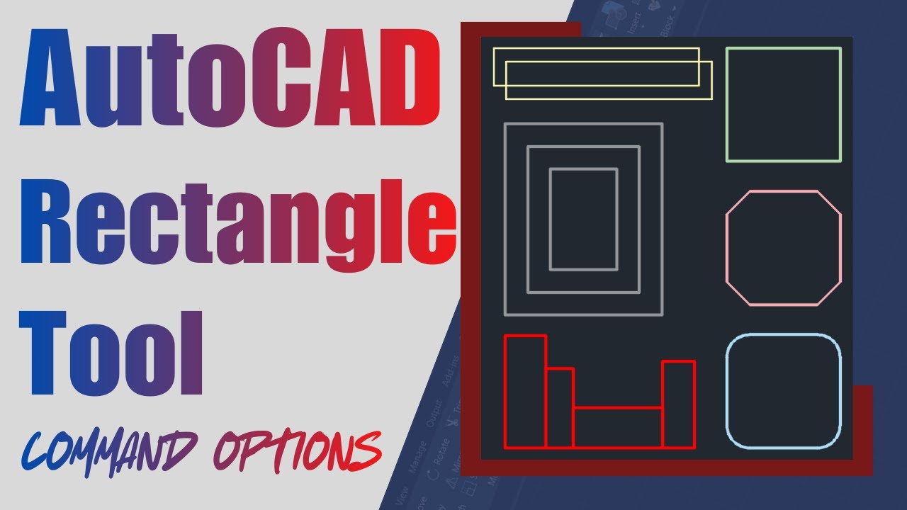 AutoCAD RECTANG Command: Complete Guide for Beginners – Draw Rectangles Like a Pro!